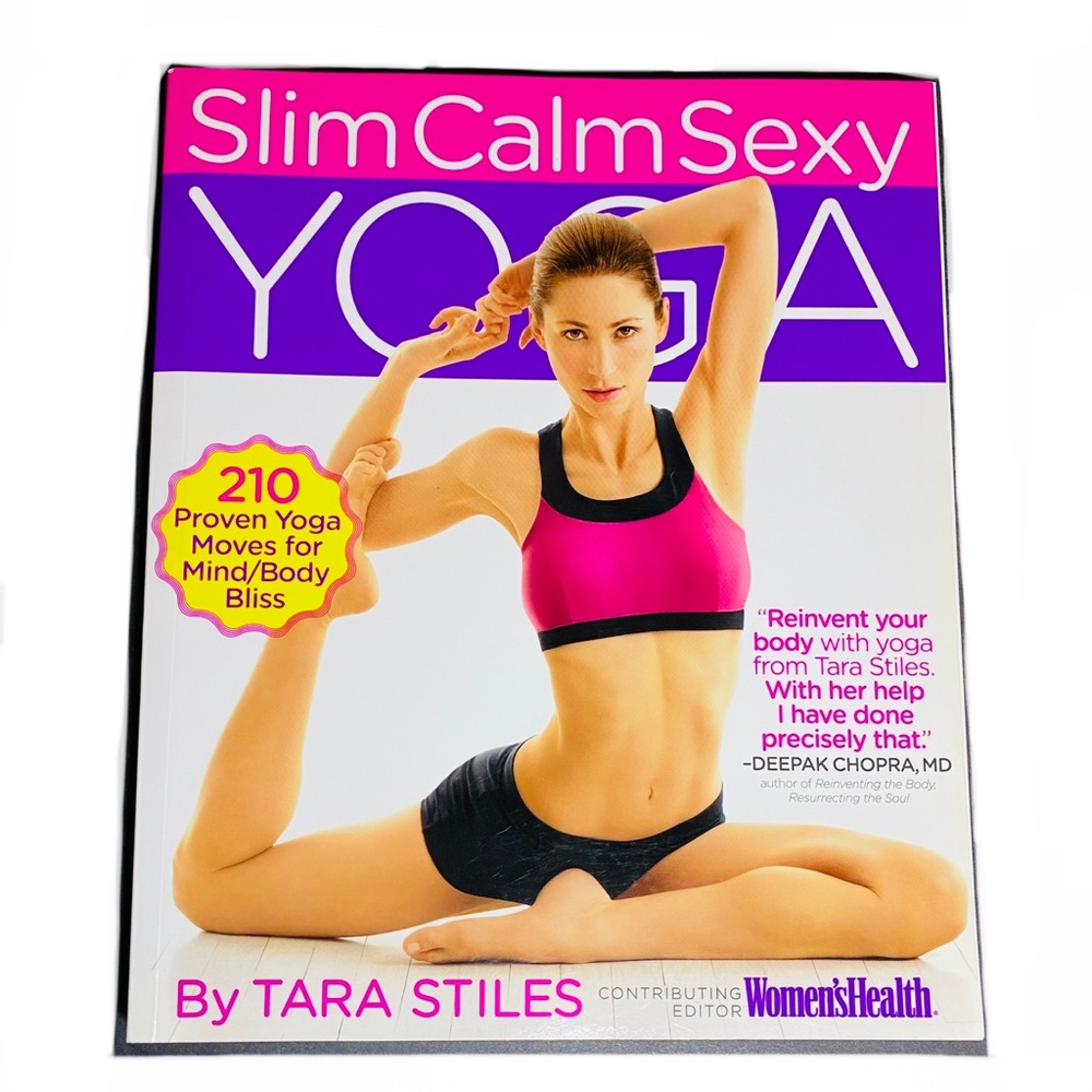 Yoga Book Slim Calm Sexy with Tara Stiles Mind Body Stretching